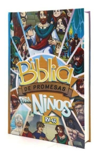 Biblia Para Niños Rvr1960 Ilustrada Full Color Con Promesas