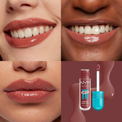 Nyx Lip Iv Hydrating Gloss Stain Original Hydra Honey
