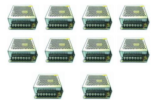 Kit 10 Peças Fonte Chaveada 24v 5a 120w Colmeia Bivolt