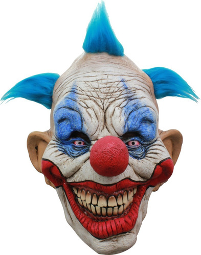 Máscara De Payaso Asesino Dammy The Clown Difraz Halloween