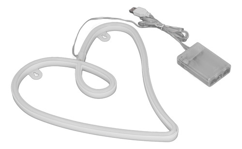 Fuente De Alimentación Dual Heart Neon Light Retro Ip45