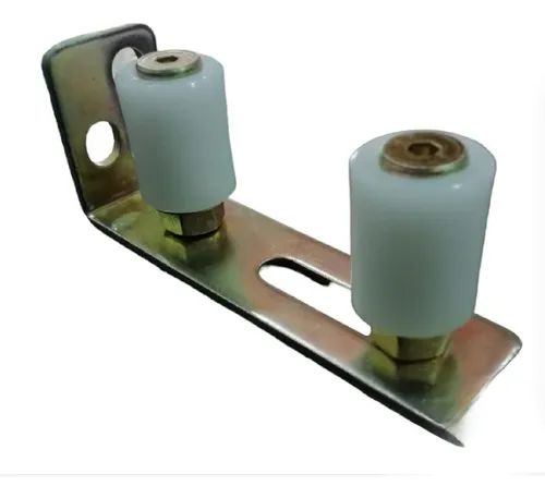 comprar Guía Con Rodillos  30x40 De Nylon Para Portones Corredizos 