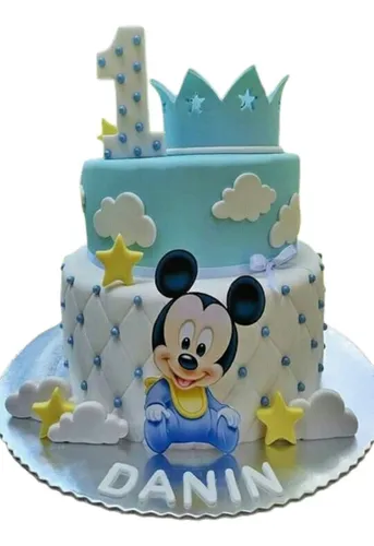 Adorno De Torta Mickey Bebé