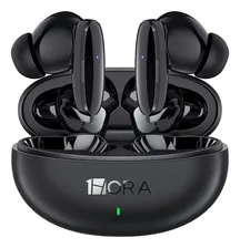 Audífonos In-ear Inalámbricos 1hora Aut205 Negro Auriculares Inalambricos Bluetooth 5.3 Con Microfono