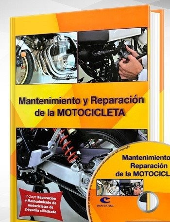 Manual De Reparación De Motos Con Dvd- Grupo Cultural