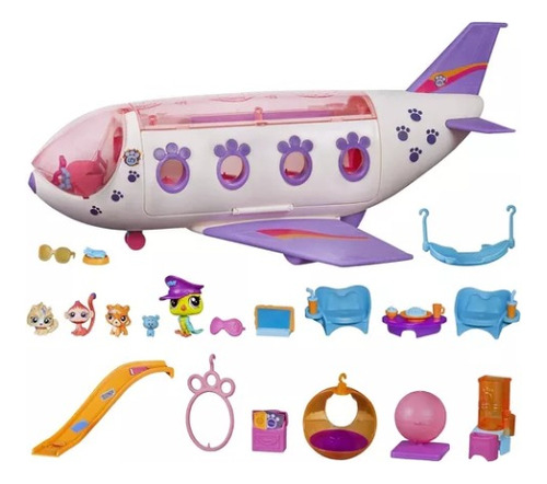 Padrísimo Littlest Pet Shop Pet Jet Playset Hasbro