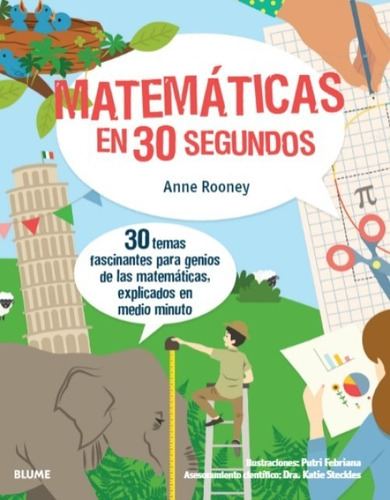 Matemáticas En 30 Segundos, De Anne Rooney Putri Febriana Dra. Katie Steckles. Editorial Blume, Tapa Blanda, Edición 1 En Español, 2018