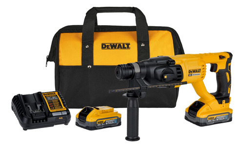 Rotomartillo Sdsplus Inalámbrico 20v Xr 2.6j Dewalt Dch133m2 Color Amarillo Frecuencia 50/60HZ