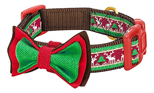 Arandano Mascota Collar De Navidad Para Perro O Lazo Hecho A