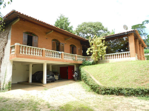 Chácara Com 10 Mil M², Casa De Caseiro, Salão De Festas, Piscina, 7 Dorms Sendo 3 Suítes À Venda, 10000 M² Por R$ 2.000.000 - Das Brotas - Cotia/sp - Ch0245