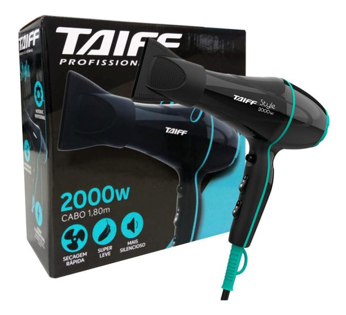 Secador Taiff Style Preto 2000w 110v