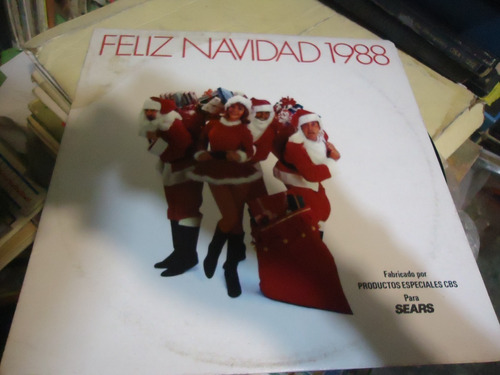 Feliz Navidad 1988 Sears Varios Artristas Lp