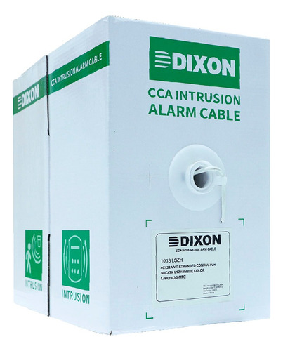 Cable De Alarma 4×22 Awg | Libre De Halógeno | Marca Dixon