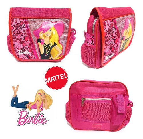 Bolso Morral Infantil Barbie Súper Lujo Original