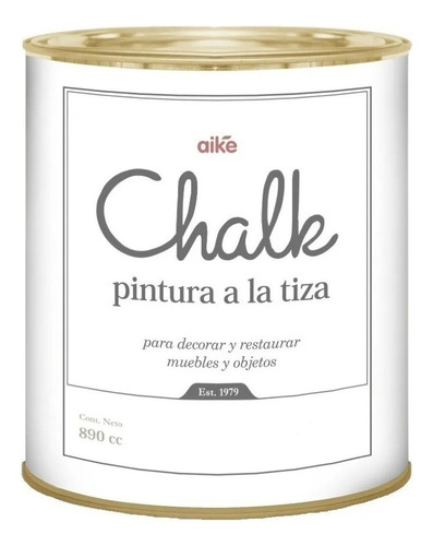 Chalk Paint Pintura A La Tiza 1l Aike