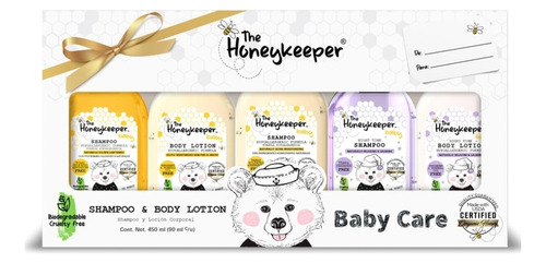 Shampoo Y Body Lotion  The Honeykeeper 450ml 