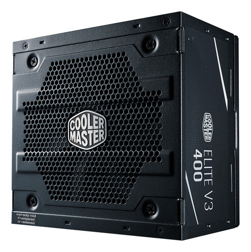 Fuente De Poder Cooler Master Elite 400w Full Range V3 Color Negro