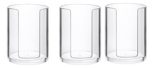 Dispensador De Vasos De Baño De 3 Unidades, Recipiente De Pl