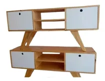 Comprar Mesa 1.50 Color Lcd  Rack Vintage Escandinavo Retro Nordico