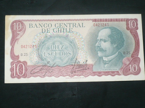 Billete De 10 Escudos