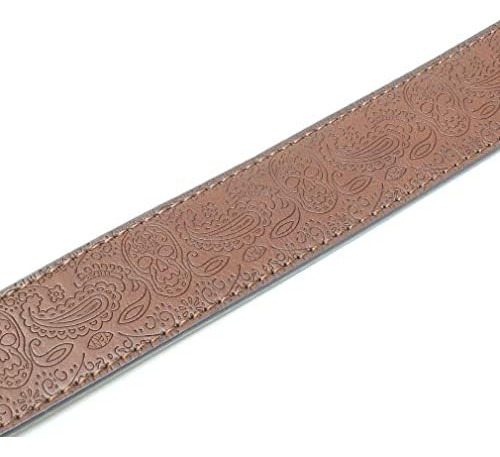 Bc Belts Correa De Cuero Para Cinturón Con Calavera Occident