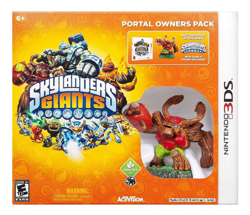 Box Skylanders Giants Portal Owners Pack Para Nintendo 3ds