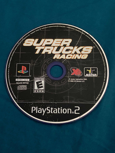 Super Trucks Racing Playstation 2 Ps2 Solo Disco