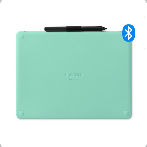 Tableta gráfica Wacom Intuos S CTL-4100WL con Bluetooth pistachio green