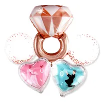 Comprar Set Kit De Globos Compromiso Fiesta Decoración Bride Novios