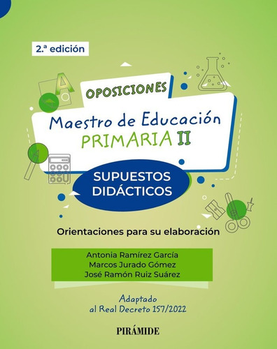 Libro Oposiciones Maestro Educacion Primaria Ii - Ramirez...
