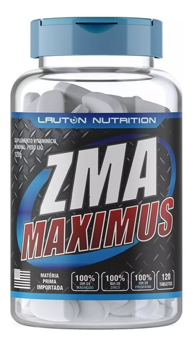 Zma Maximus 1000mg 120 Tabs Concentrado