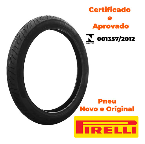 Kit Pneu Ybr 125 275-18 (80-100-18) + 90-90-18 S/c Pirelli