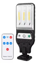 Comprar Reflector Led Solar Luz Calida Fotocelula 3 Funciones Carcasa Negro Luz Blanco cálido