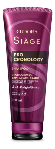 Kit C/ 3 Eudora Siage Pro Cronology Shampoo 250ml