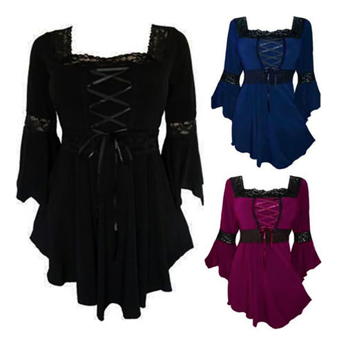 Cl1 Favorecedor Top Peplum For Mujer De Talla Grande Con