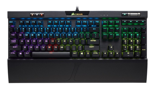 Teclado Mecánico K70 Rgb Mk.2 Rapidfire Cherry Mx Speed