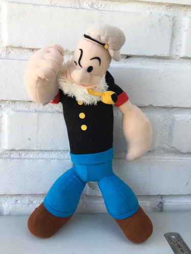 Peluche Popeye Musculoso Original Usado