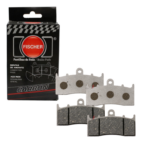 Kit Pastilha Fischer Dianteira Bmw K1300 R 10/15 Fj2032c