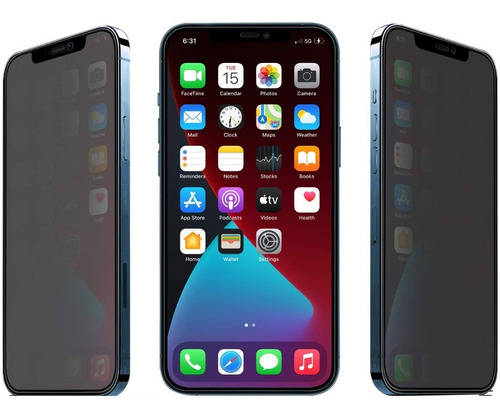 iPhone 11 / Xr Pack 2 Láminas Privacidad Mate Anti-huella 