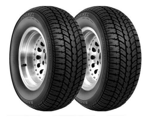 Paquete De 2 Llantas 235/70 R15 Tornel Direccional 105s Msi