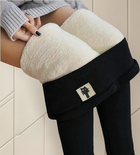 Kit 2 Pantalones Térmicos Felpa Gruesa Nieve Con Piel De Inv
