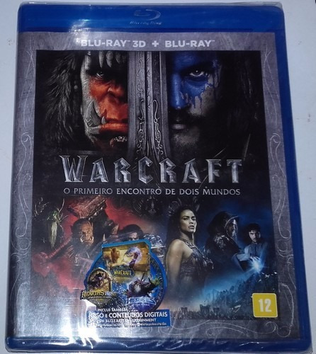Imagem 1 de 2 de Blu-ray 3d+2d Warcraft (2 Discos) - Lacrado