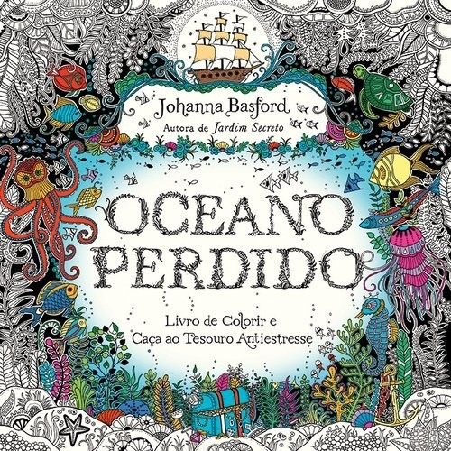 Livro De Colorir - Oceano Perdido