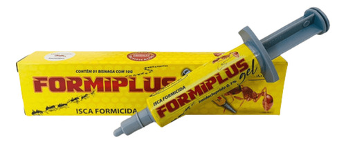 Formicida Mata Formiga Em Gel Veneno Formiplus 10g Quimiagri