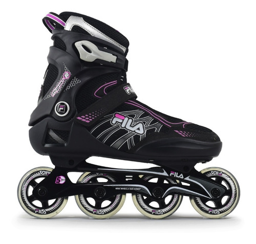 Patins Fila Mizar - Roller In Line Roda 80mm Abec5