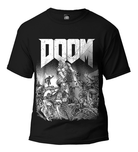 Playera Doom Eternal Doomguy Cyberdemon Id Software Full