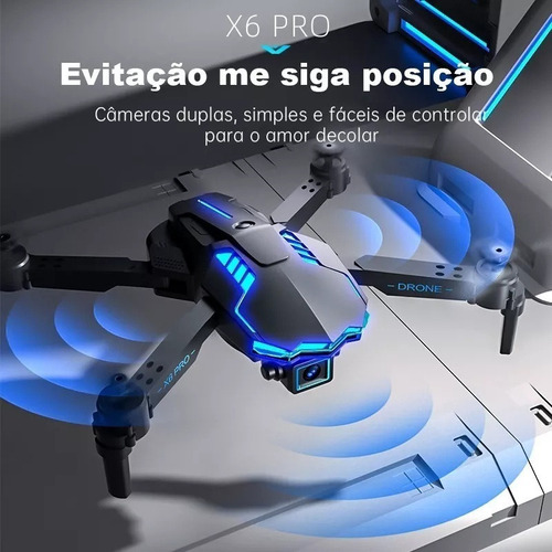 A B Drones Profesionales Con Cámara 4k Con Desviación De
