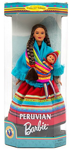 Barbie Peruana - Muñecas De La Colección Mundial - Edición C