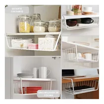Comprar Pack4 Cesto Colgante Moderno En Blanco Y+regalo Agendita