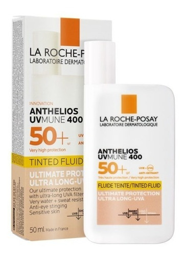 Anthelios Uvmune 400 Fluido Color Spf50+ La Roche-posay 50ml